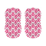 Pink And White Breast Cancer Print Bar Stool Covers