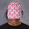 Pink And White Breast Cancer Print Baseball Cap