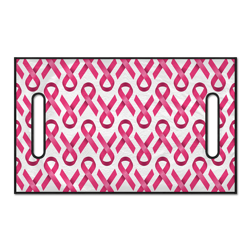 Pink And White Breast Cancer Print Golf Cart Seat Cover
