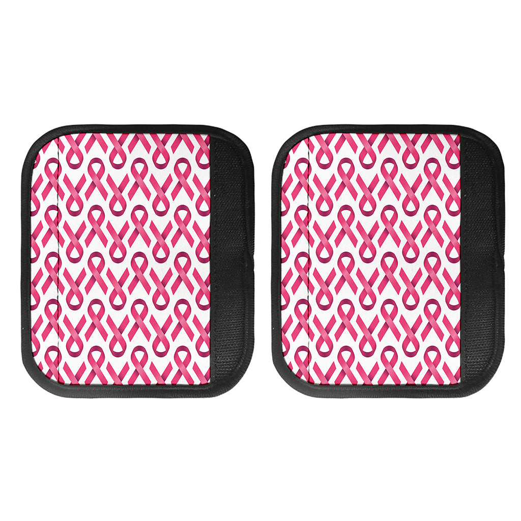 Pink And White Breast Cancer Print Handle Covers