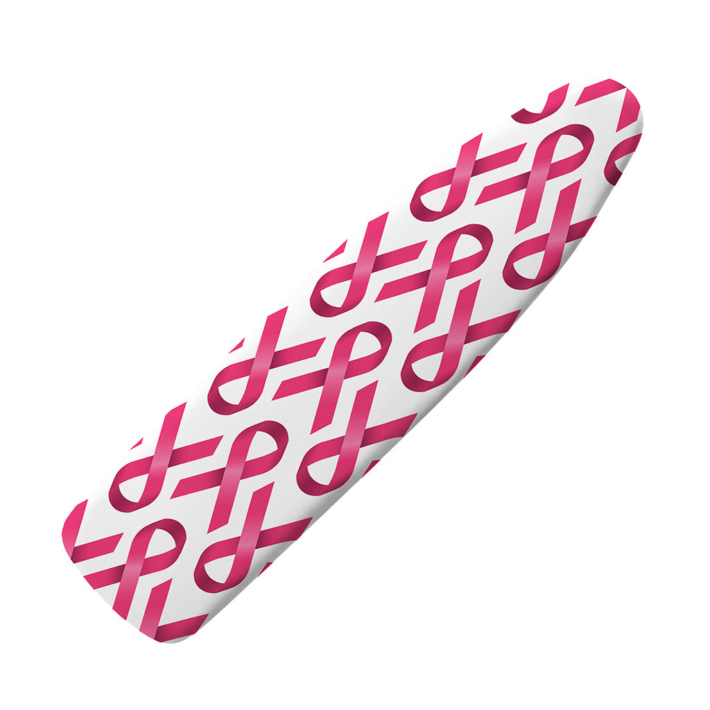 Pink And White Breast Cancer Print Ironing Board Cover