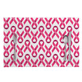 Pink And White Breast Cancer Print Placemat