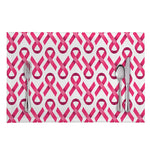 Pink And White Breast Cancer Print Placemat