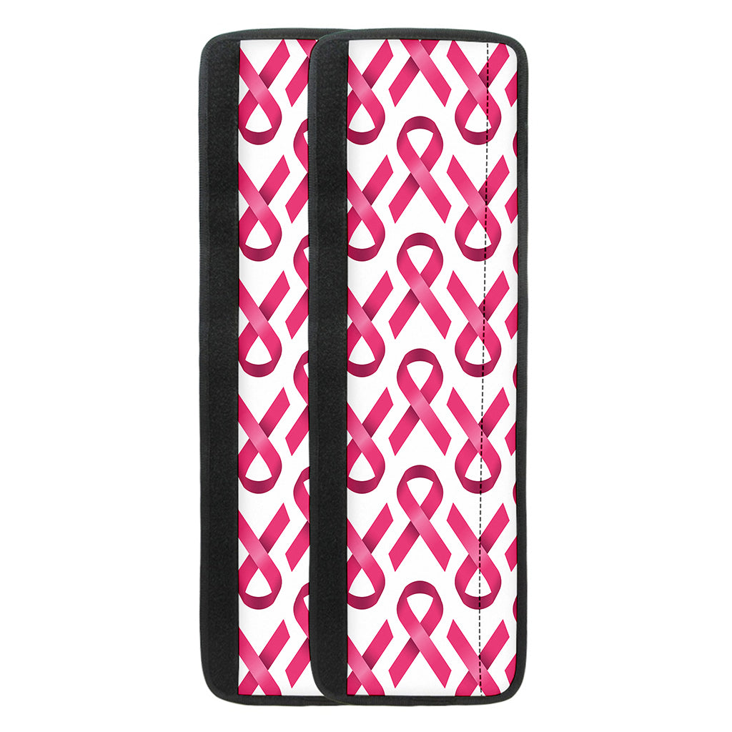 Pink And White Breast Cancer Print Refrigerator Handle Covers