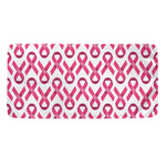Pink And White Breast Cancer Print Towel