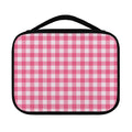 Pink And White Buffalo Check Print Classic Bible Case