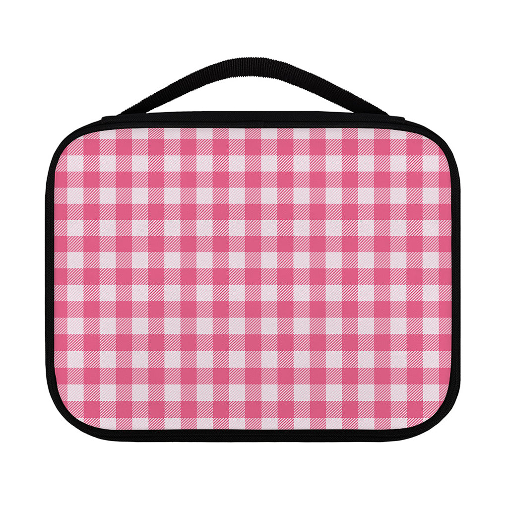 Pink And White Buffalo Check Print Classic Bible Case