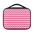 Pink And White Chevron Pattern Print Classic Bible Case