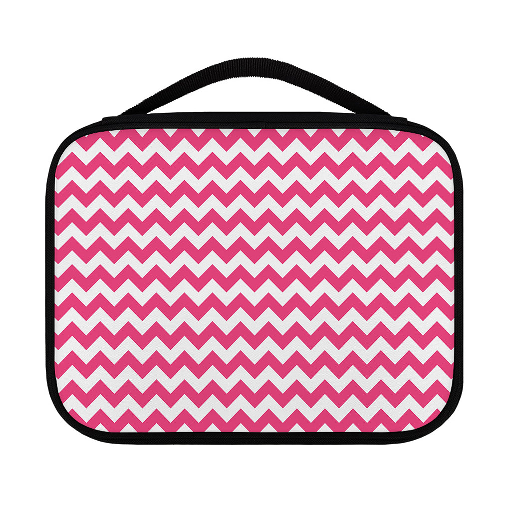 Pink And White Chevron Pattern Print Classic Bible Case