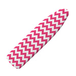 Pink And White Chevron Pattern Print Ironing Board Cover
