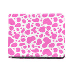 Pink And White Cow Print Bifold Wallet
