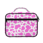 Pink And White Cow Print Briefcase Bible Bag