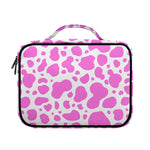 Pink And White Cow Print Briefcase Bible Bag