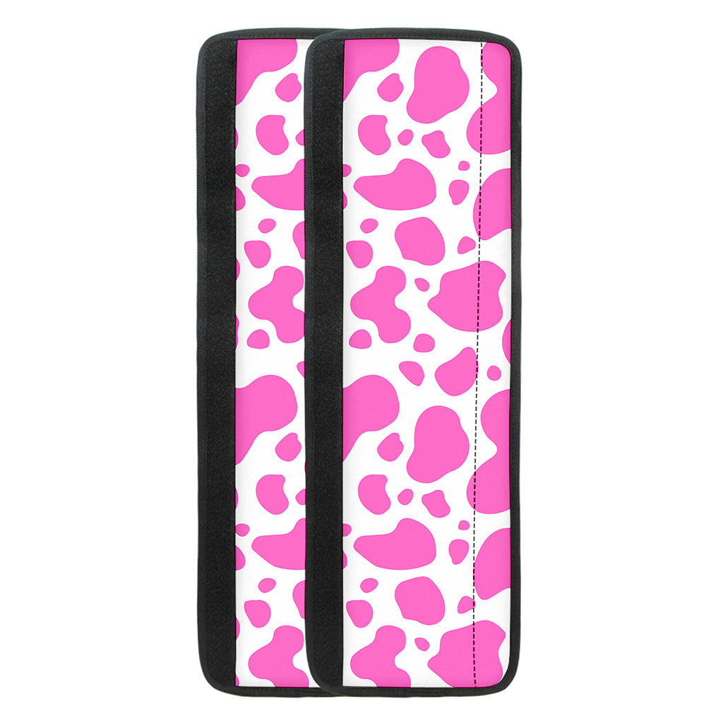 Pink And White Cow Print Refrigerator Handle Covers