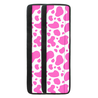 Pink And White Cow Print Refrigerator Handle Covers