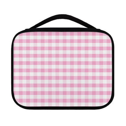 Pink And White Gingham Pattern Print Classic Bible Case