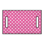 Pink And White Polka Dot Pattern Print Golf Cart Seat Cover