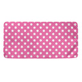 Pink And White Polka Dot Pattern Print Towel