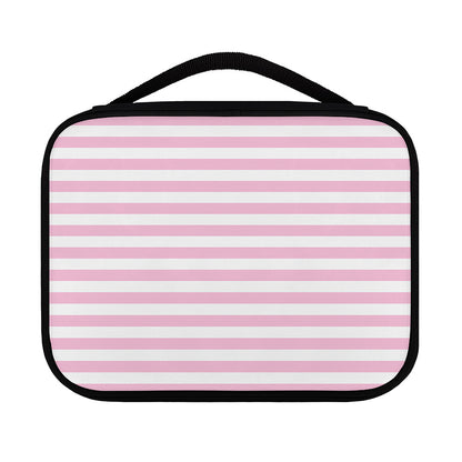 Pink And White Striped Pattern Print Classic Bible Case