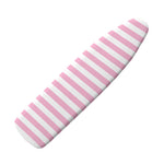 Pink And White Striped Pattern Print Ironing Board Cover