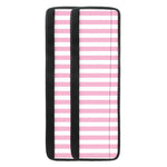 Pink And White Striped Pattern Print Refrigerator Handle Covers