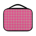 Pink And White Tartan Pattern Print Classic Bible Case