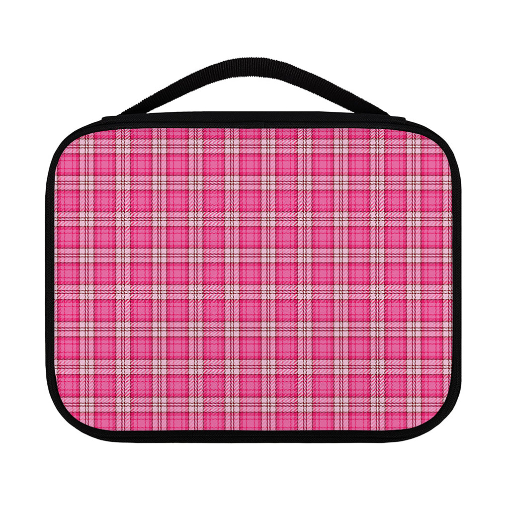 Pink And White Tartan Pattern Print Classic Bible Case