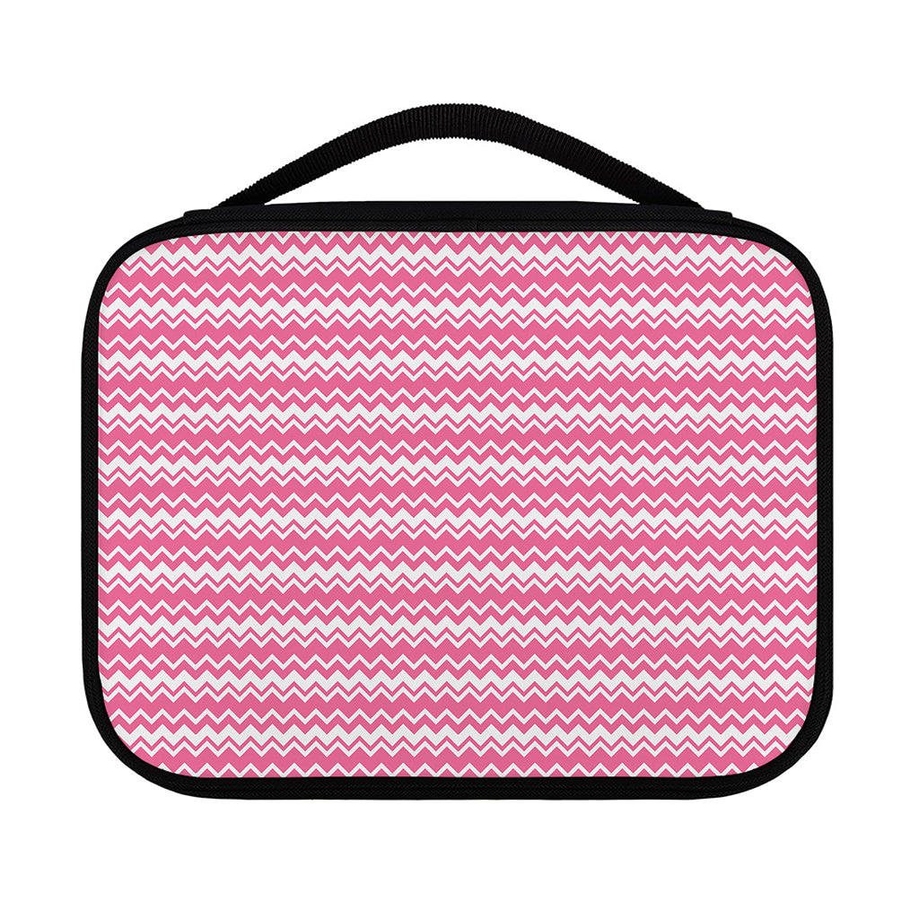 Pink And White Zigzag Pattern Print Classic Bible Case