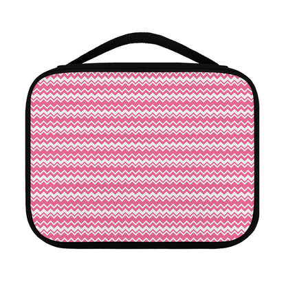 Pink And White Zigzag Pattern Print Classic Bible Case