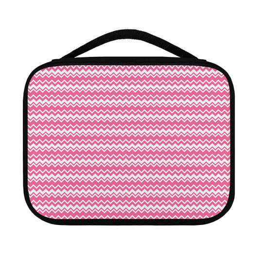 Pink And White Zigzag Pattern Print Classic Bible Case