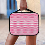 Pink And White Zigzag Pattern Print Classic Bible Case