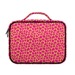 Pink And Yellow Giraffe Pattern Print Briefcase Bible Bag