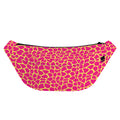 Pink And Yellow Giraffe Pattern Print Fanny Pack