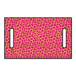 Pink And Yellow Giraffe Pattern Print Golf Cart Seat Cover