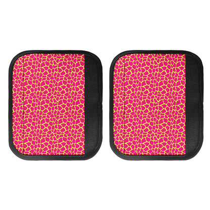 Pink And Yellow Giraffe Pattern Print Handle Covers