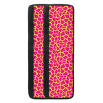 Pink And Yellow Giraffe Pattern Print Refrigerator Handle Covers