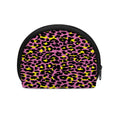 Pink And Yellow Leopard Print Coin Purse