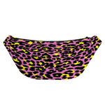 Pink And Yellow Leopard Print Fanny Pack