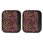 Pink And Yellow Leopard Print Handle Covers