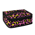 Pink And Yellow Leopard Print Small Lunch Bag