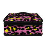 Pink And Yellow Leopard Print Small Lunch Bag