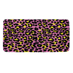 Pink And Yellow Leopard Print Towel