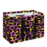 Pink And Yellow Leopard Print Utility Tote Bag