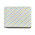 Pink And Yellow Macaron Pattern Print Bifold Wallet