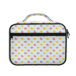 Pink And Yellow Macaron Pattern Print Briefcase Bible Bag