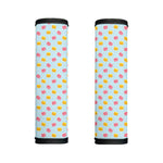 Pink And Yellow Macaron Pattern Print Handle Covers