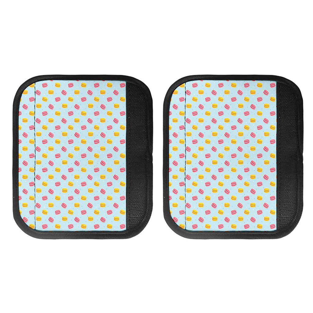 Pink And Yellow Macaron Pattern Print Handle Covers