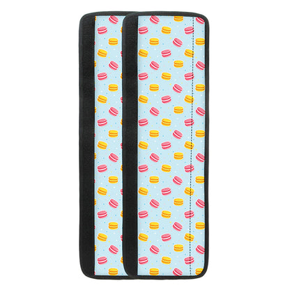 Pink And Yellow Macaron Pattern Print Refrigerator Handle Covers