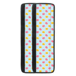 Pink And Yellow Macaron Pattern Print Refrigerator Handle Covers