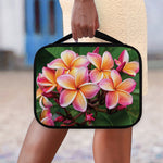 Pink And Yellow Plumeria Flower Print Classic Bible Case